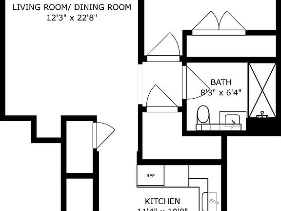 2nd image of 1 City Point APT 62J