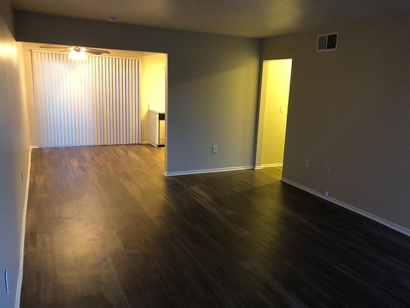 Living room and dining room 