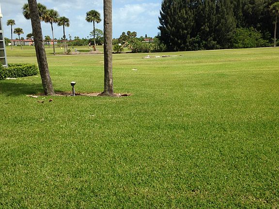 Golf course view from unit 