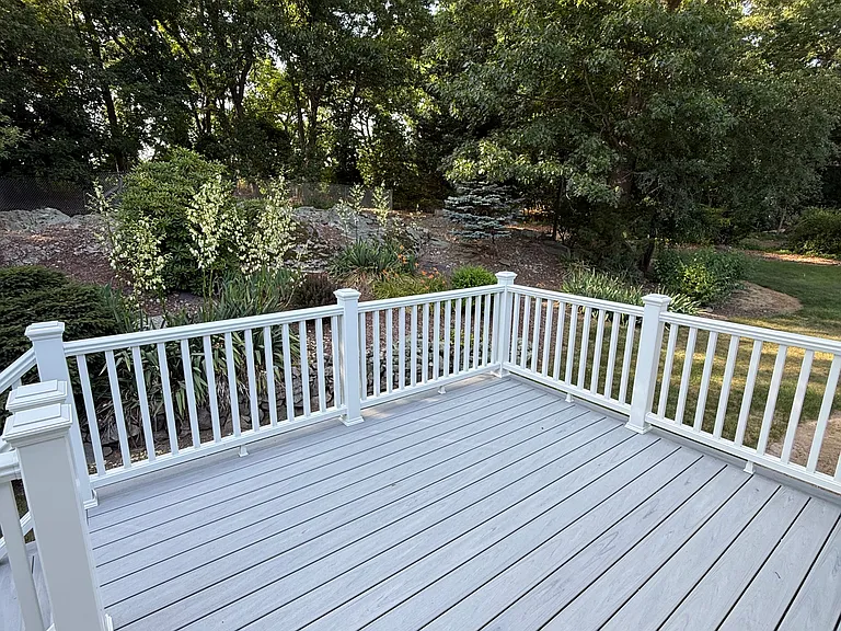Rear Deck View from back door