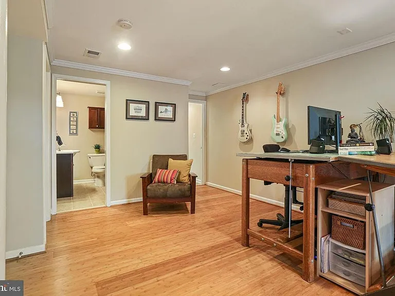 Basement living room