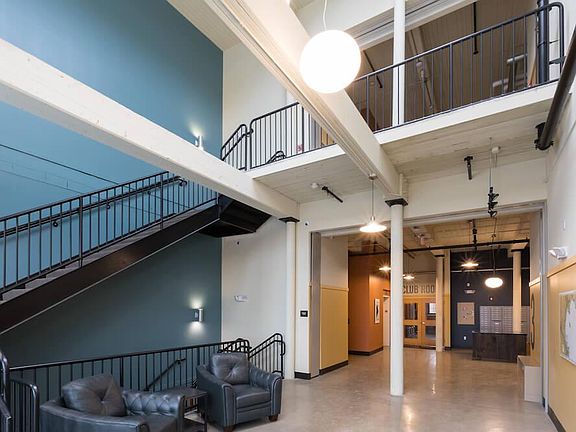 Saco Mill #4 Entrance Lobby