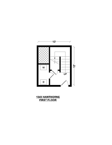 Floor plan 2X15