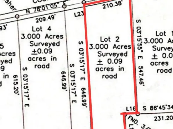 County Road 2217 Lot 2, Rusk, TX 75785