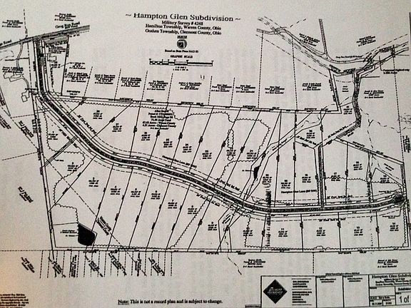 Subdivision map