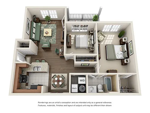 Floor plan Hampton