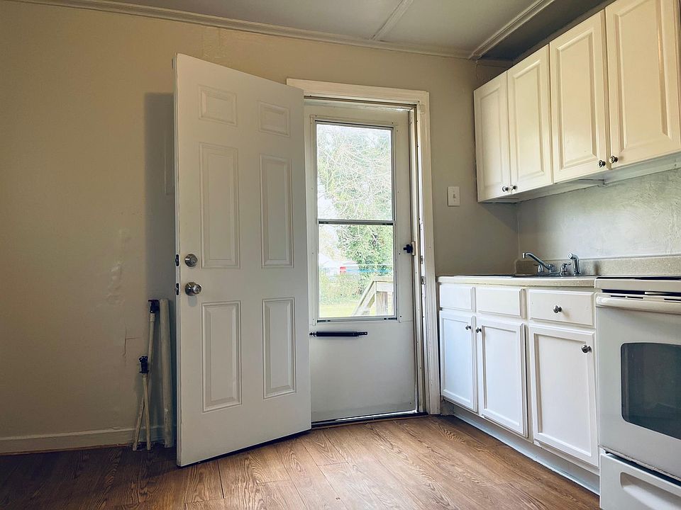 Kitchen picture before the installation of washer and dryer.