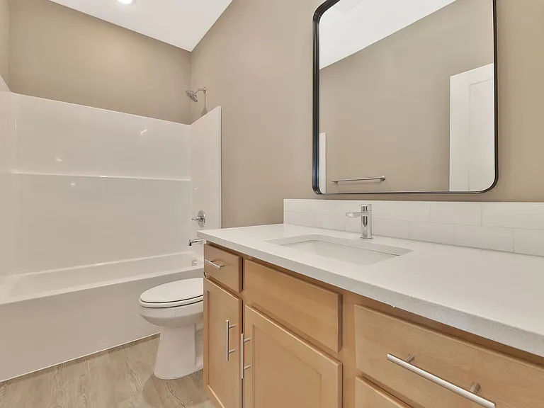 full bath on lower level