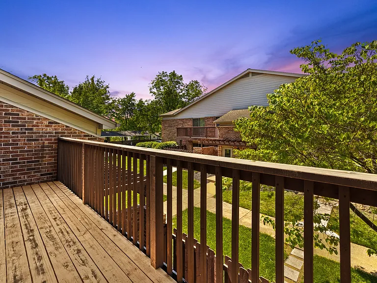 Balcony at Deerfield Apartments
