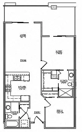 Floor plan B21