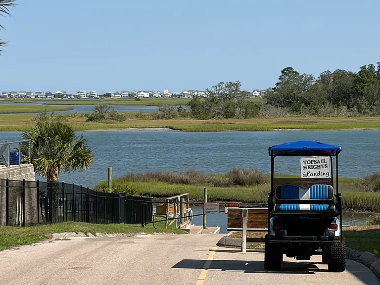 Private community boat ramp.