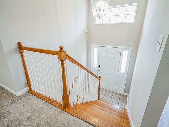 View from Living Room to Front Door
