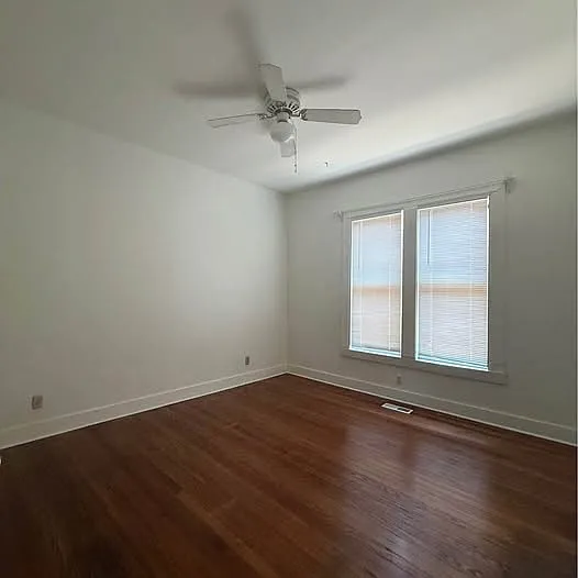 Large windows in primary bedroom