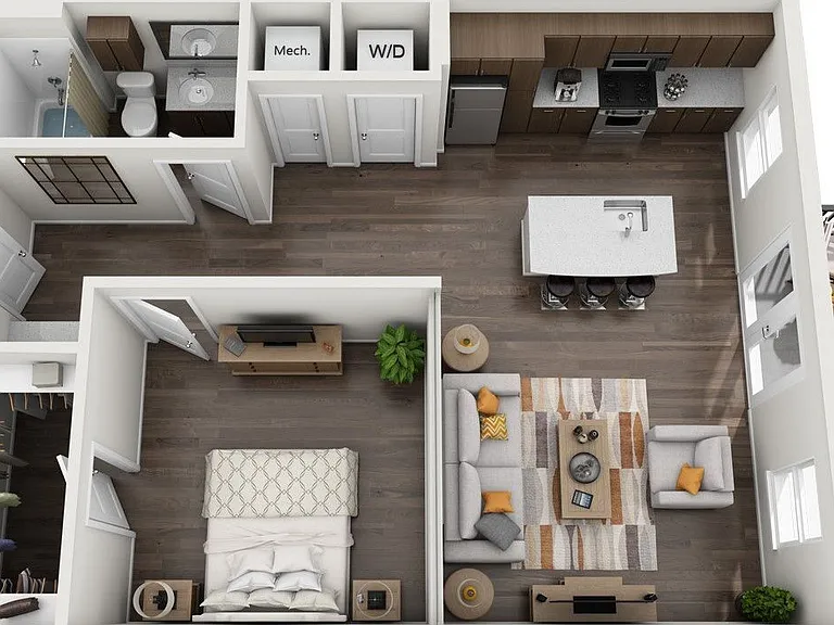 A5 floor plan Millennium Music Row