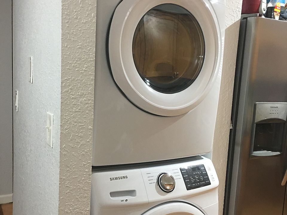In-unit recently upgraded washer and dryer