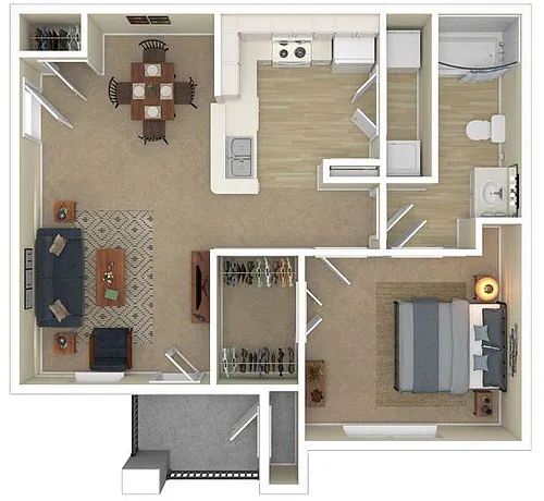 Floor plan Rodeo