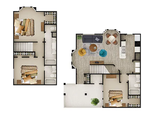 Floor plan 1800 C3 TH