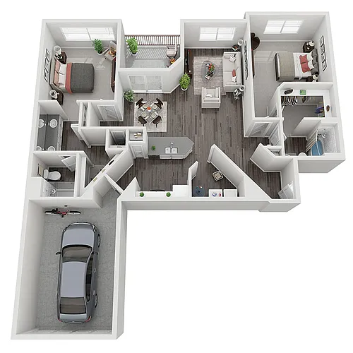 Floor plan B2OR