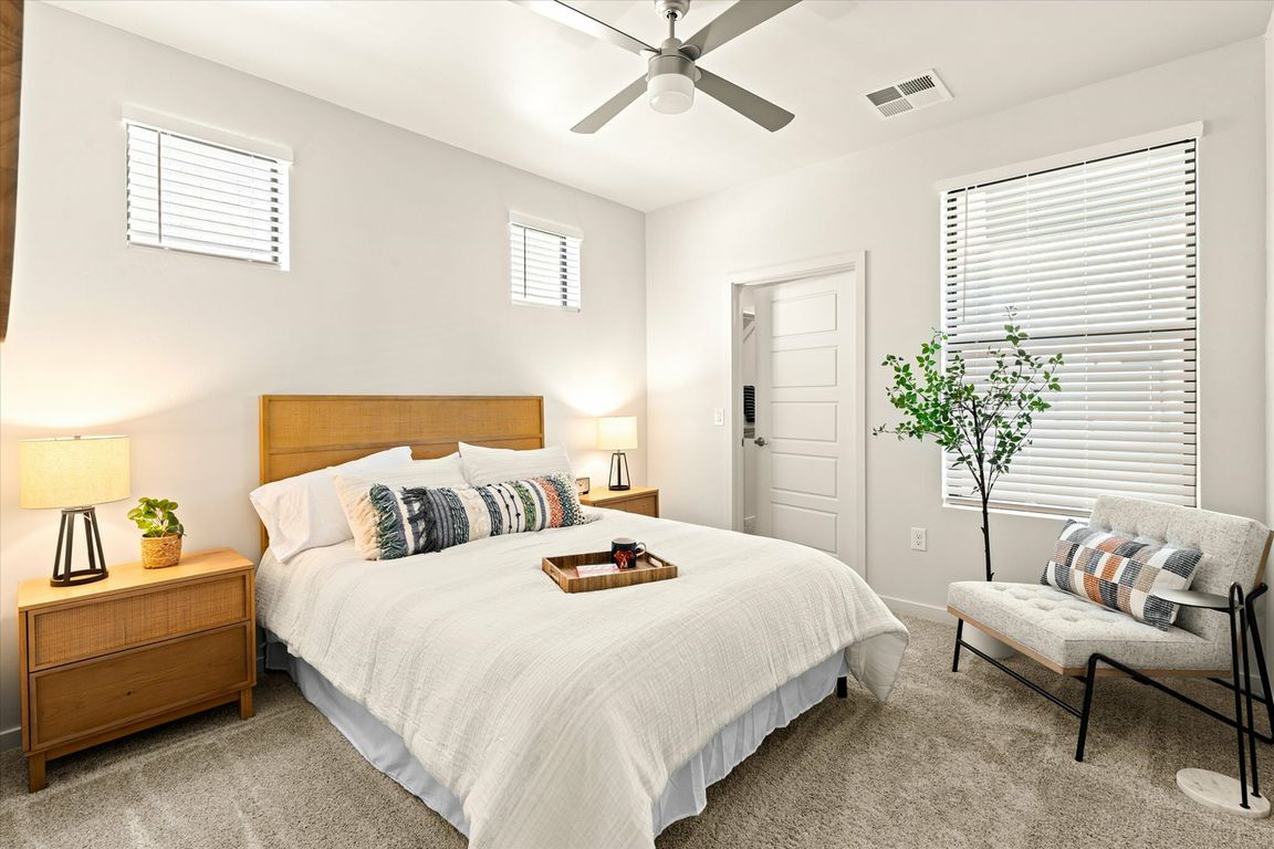 Spacious Bedrooms