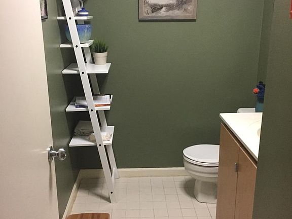 Downstairs half bathroom.