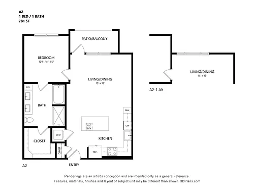 Floor plan A2