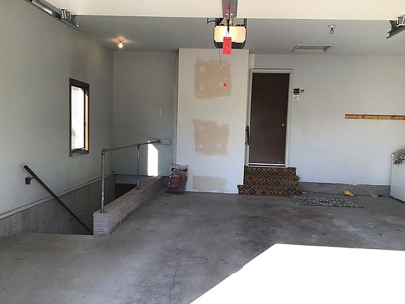 Garage entrance to basement 