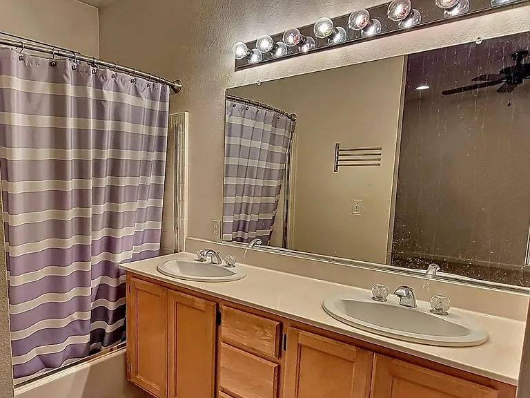 Bathroom in the master's bedroom.