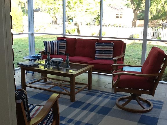 Screened porch