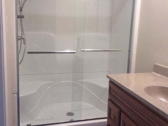 Master bath - new shower