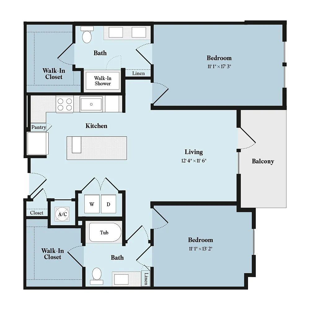 Floor plan B7