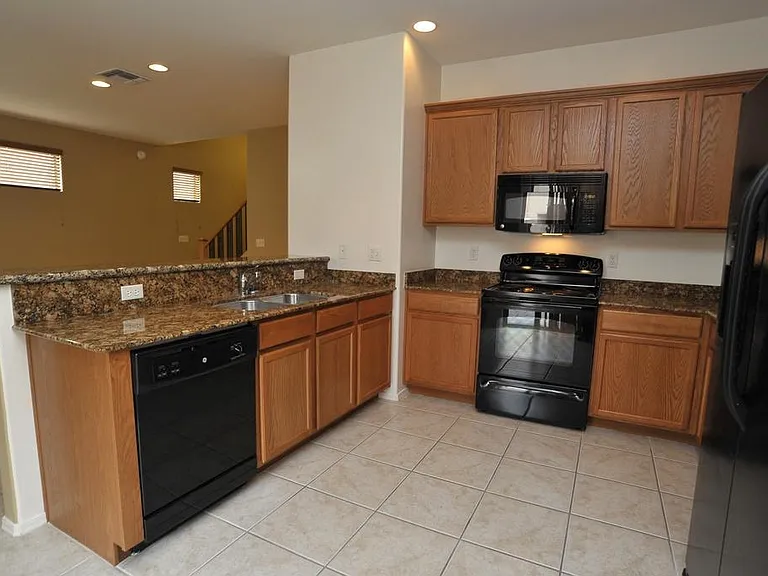 Full slab granite counters