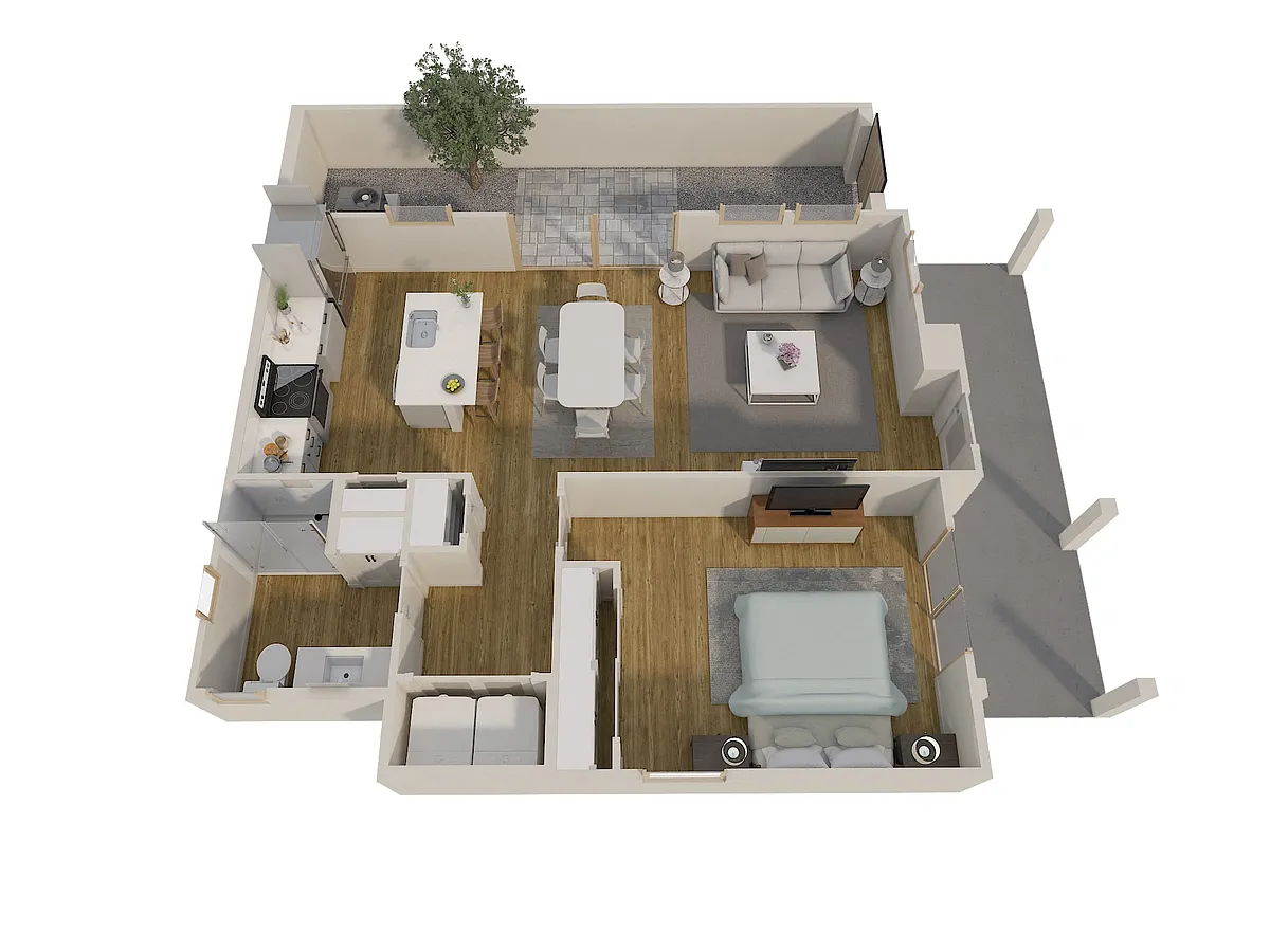 Floor plan Plan 1