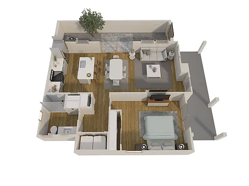 Floor plan Plan 1