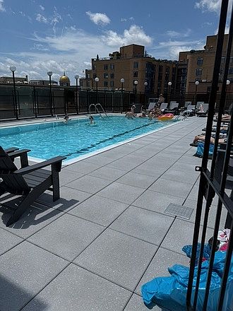 Renovated pool and deck