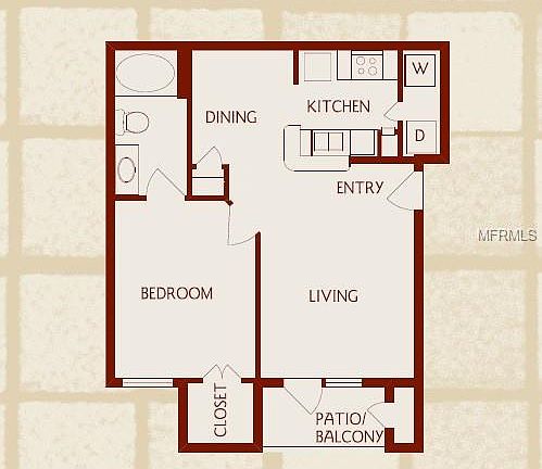 2nd image of 1810 E Palm Ave APT 5205