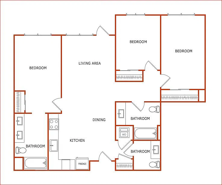 Floor plan D3
