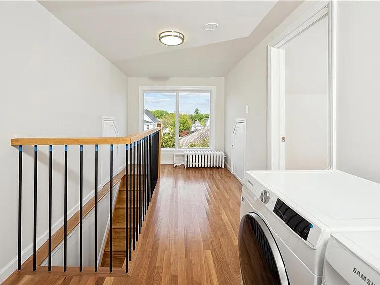 Second floor hallway. Plenty of natural light