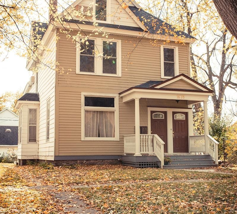 1678 Blair Avenue new front facade and portico