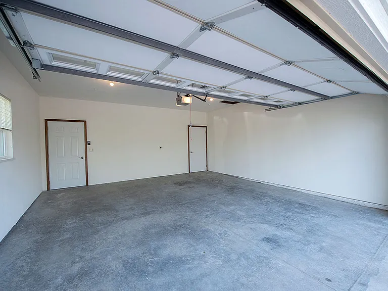 Two-car direct entry garage