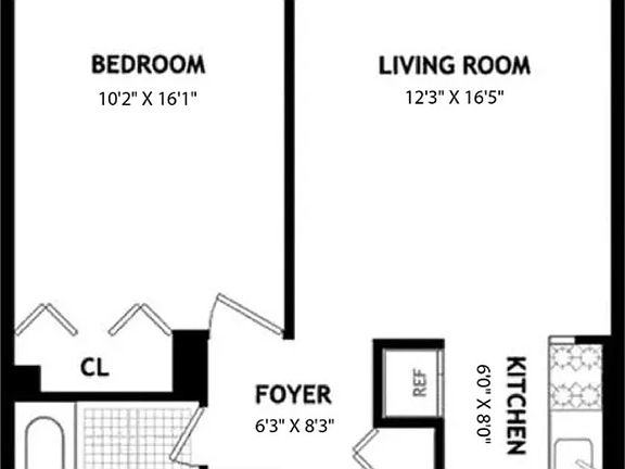 2nd image of 301 W 110th St APT 18E