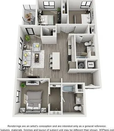 Three Bedroom C1A Three Bedroom C1A