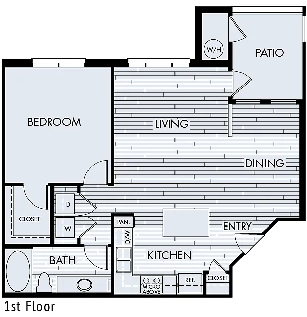 Floor plan Zenith Plan 1D