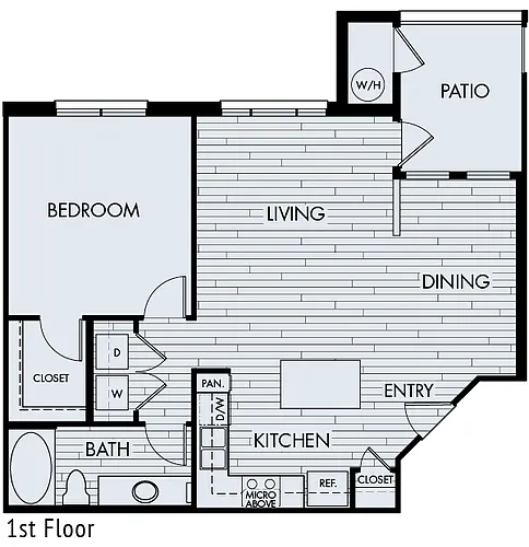 Floor plan Zenith Plan 1D
