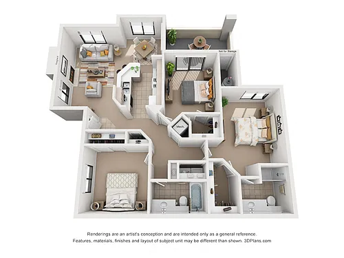 Floor plan Mediterranean with Carport