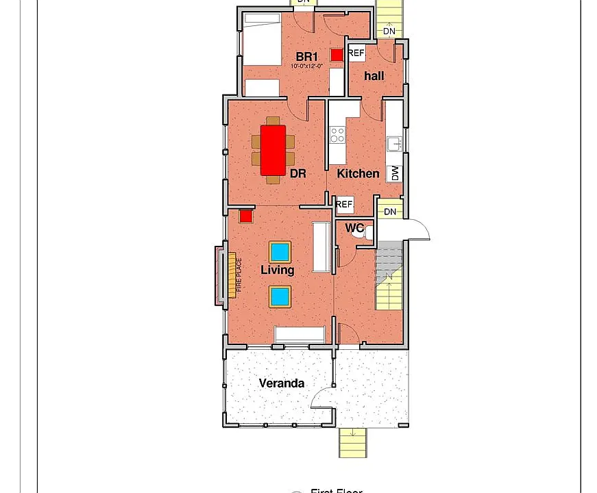 532Walnut Main Floor Plan