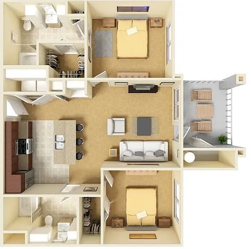 Floor plan B1