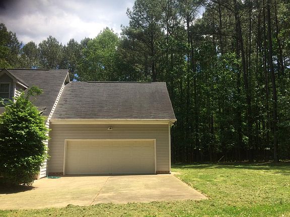 Property front view, garage