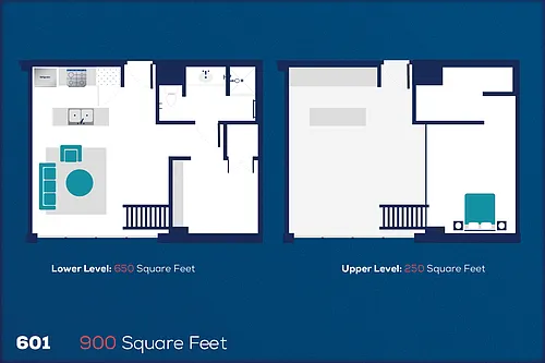 Floor plan 601
