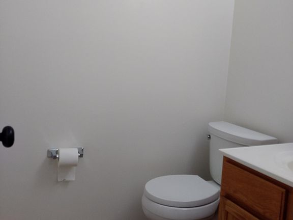 downstairs half bath