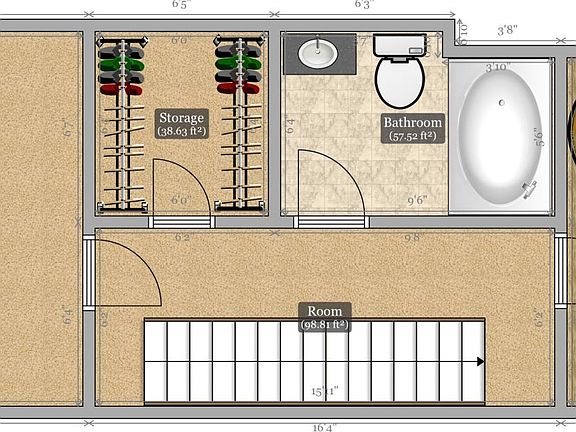 3rd floor/ Deck